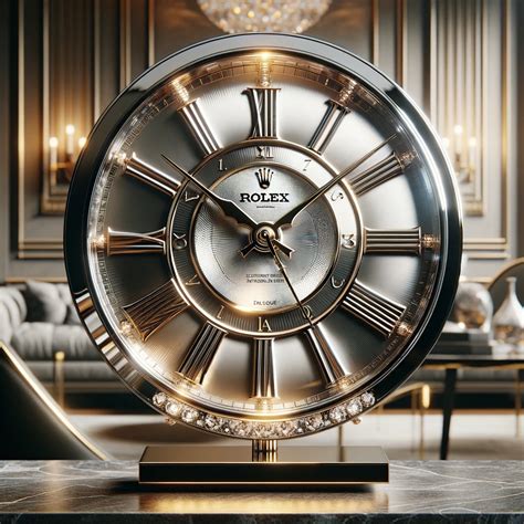 rolex mantel clock|rolex wall clocks.